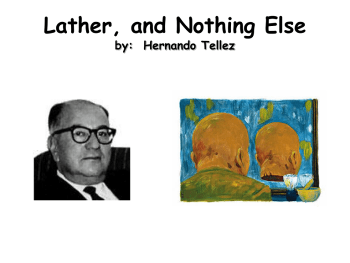 Lather and nothing else pdf