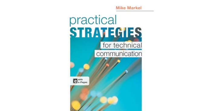 Practical strategies for technical communication 4th edition