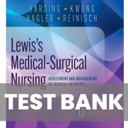 Lewis medical surgical nursing 12th edition test bank